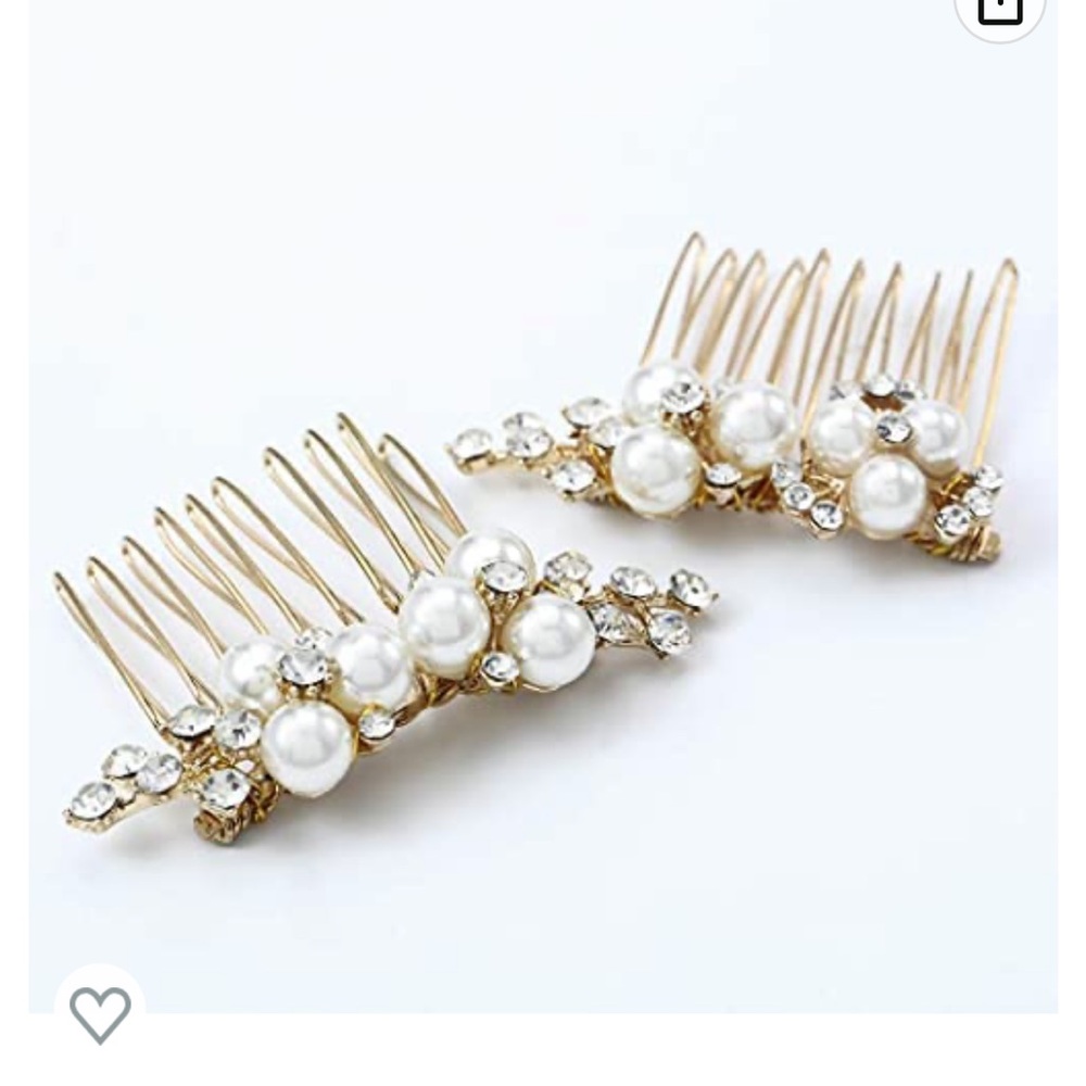 Bridal hair combs- 3 pack